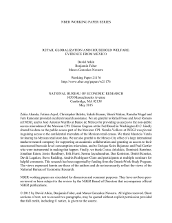 Retail Globalization and Household Welfare