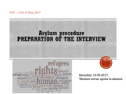 The Interview - Amnesty Luxembourg