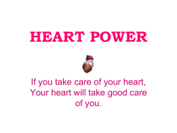 heart power - St. Ursula School