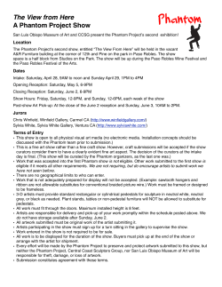 The View from Here A Phantom Project Show