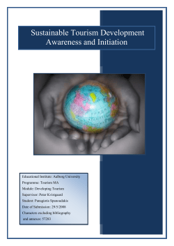Economic Sustainability and Environmental Equilibrium