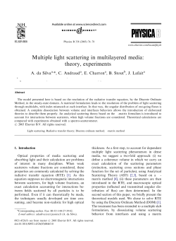 Multiple light scattering in multilayered media: theory, experiments