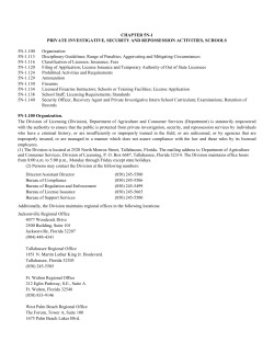 chapter 5n-1 - Florida Administrative Code