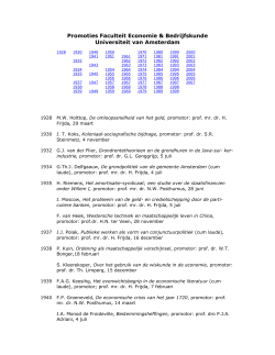 1997 - University of Amsterdam
