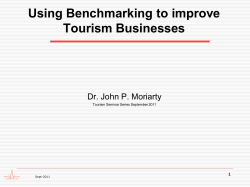 A Theory of Benchmarking - Victoria University of Wellington