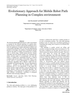 Evolutionary Approach for Mobile Robot Path Planning in Complex