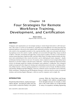 Four Strategies for Remote Workforce Training