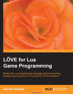 LOVE for Lua Game Programming