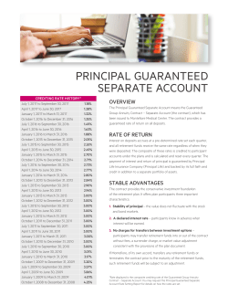 guaranteed separate account