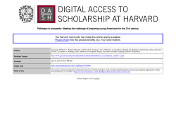 Pathways to Prosperity