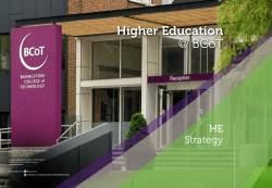 our HE Strategy here - Basingstoke College of Technology