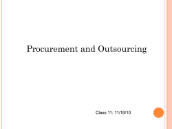 Production and Operations Management: Manufacturing and Services