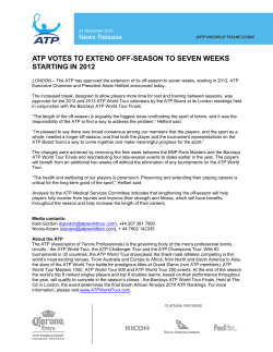 atp votes to extend off-season to seven weeks