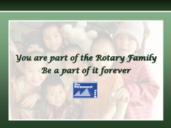The Rotary Foundation Permanent Fund