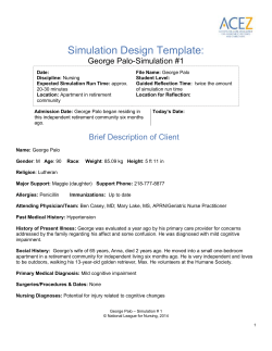 Simulation 1 Template