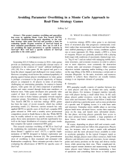 Avoiding Parameter Overfitting in a Monte Carlo