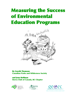 Measuring the Success of Environmental Education Programs