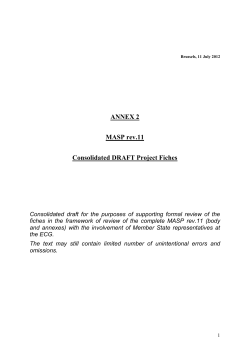 MASP Annex 2 - OCEAN - European Ship Suppliers Organization