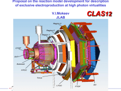 mokeev_update - JLab Computer Center