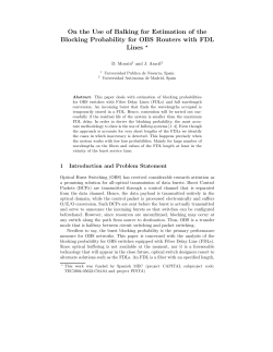 On the Use of Balking for Estimation of the Blocking Probability for