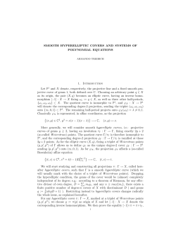 Preprint by Armando Treibich