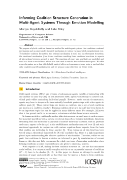 Informing Coalition Structure Generation in Multi-Agent
