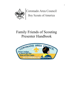 FFOS Presenter Handbook