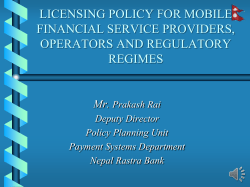 NRB - Nepal Telecommunications Authority