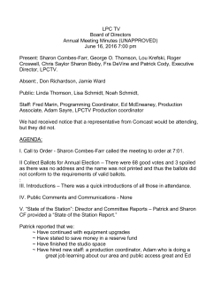 2016 Annual Meeting