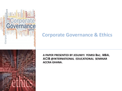 Corporate Governance