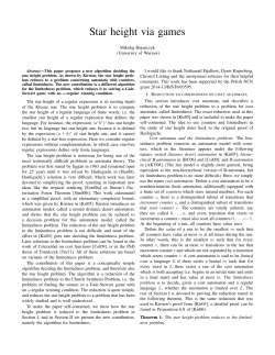 Star height via games