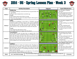 Activity Description Diagram Coach Effectiveness