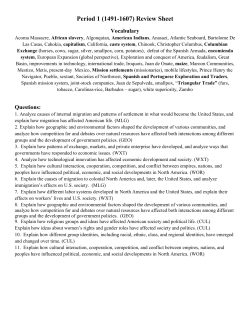 Period 1 Review Sheet - Hicksville Public Schools