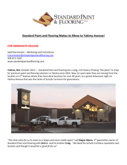 Standard Paint and Flooring Makes its Move to Yakima Avenue!
