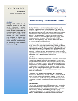 Noise - Cypress Semiconductor