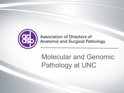 NGS For Cancer Diagnostics - Amazon Simple Storage Service (S3)