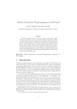 Robust Geometric Programming is co-NP hard
