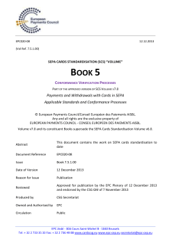 Book 5 - Conformance Verification Processes