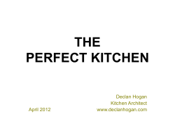 the perfect kitchen