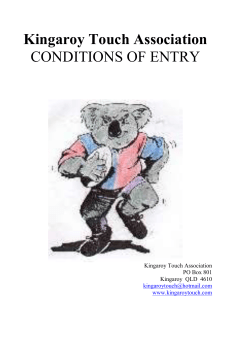 Kingaroy Touch Association