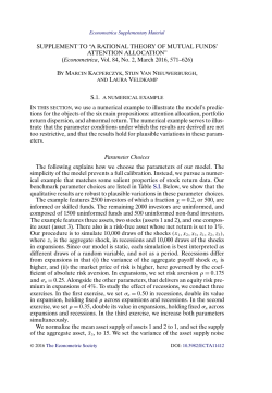 Supplement to "A Rational Theory of Mutual Funds` Attention