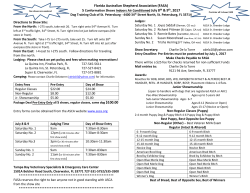 Florida Australian Shepherd Association (FASA)