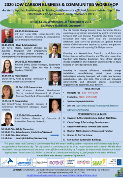 PowerPoint-Pr&auml;sentation - Climate Change Solutions