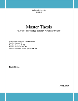 2.5. Methodology in this thesis