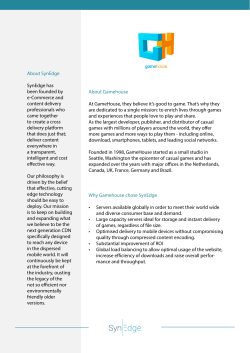 About Gamehouse At GameHouse, they believe it`s good to game