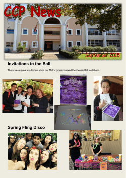 Invitations to the Ball Spring Fling Disco