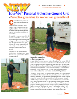 Personal Protective Ground Grid