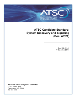 ATSC Working Draft Template