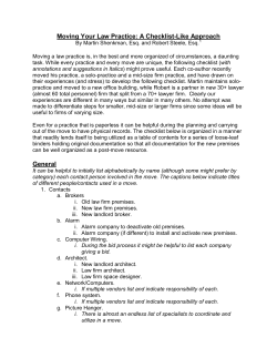Moving Your Law Practice - American Bar Association