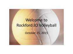 JO-Volleyball-Power-Point-2015 - Rockford Area Athletic Association